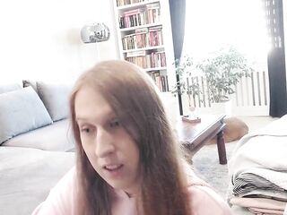 U caught your sissy roommate and recorded her