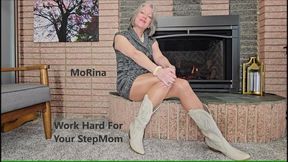 Work Hard For Your StepMom - MoRina taboo joi findom