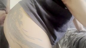peguei ele batendo punheta comecei a rebolar pra ele