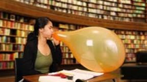 College Looner Girl gets Naughty in the Library