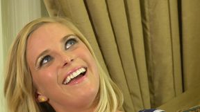 penny pax catches cum on her all natural titties - 4k