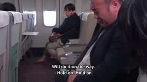 Japanese Air Hostesses Triple Trouble for Passengers