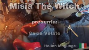 Mistress Misia e Ladfy Kimera - Striscia ai piedi delle Signore con le calze velate - Pantyhose Domination