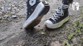 Last walk for her Sneakers