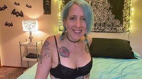 joi from small titty blue haired goth girlfriend sweet gentle aftercare
