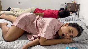 He Fucks His Stepmother in a Hotel Room