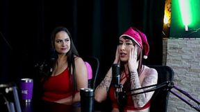 Anal&#x1F44C; sex, rib punches, cum talk, and cumshot blowjobs &#x2013; Christmas Swing Cast Special (SEE ON: SHEER/RED)