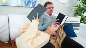 Athletic chick Keira Heart likes riding on a long hard dick