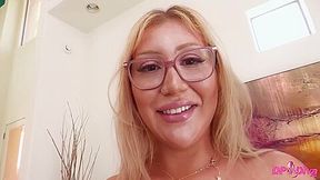 Sloppy First Dp For Sweet Looking Blonde Veronica Cruz