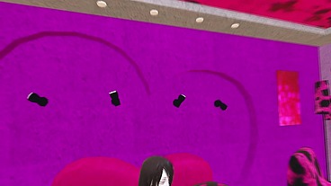 Marceline the vampire dancing in her room and grinding on a dick