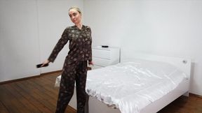 Yana Bound in Silk Pajamas