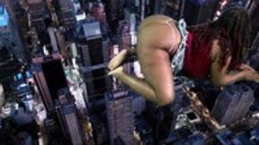 Giantess Special Effects - Giantess MXDominion Farts All Over City, female domination, farting, shrinking fetish  1080