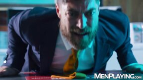 Furry stud Teddy Torres breaks in Onlymatts tailored ass