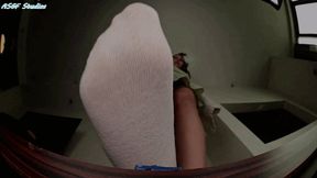 Aspen stinky Giantess SOCK CRUSH!! Pt 2 - MP4