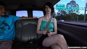 shy tourist does anal for cash