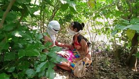 Woman Caught Celebrating Mangal in the Forest