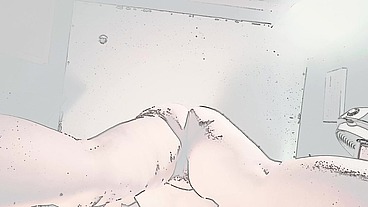 Chair BBW Ass Shake Anime Version