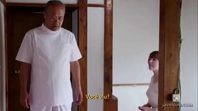 Stepdad's Pro Massager Services (Subtitled) June Lovejoy