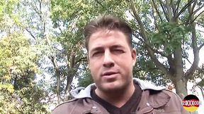 Curvy German Beauty Enjoys Outdoor Sex