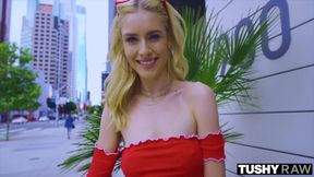Tushy Raw Anal Blond Hair Babe Nympho Is Begging For A Huge Knob In The Bum