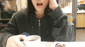 Phone-controlled Public Orgasm&#x1F4A6;: My Friend's Unlimited Ecstasy via Lovense Lush