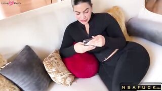 Lissa Aires Thick Latina Mom Cheats with