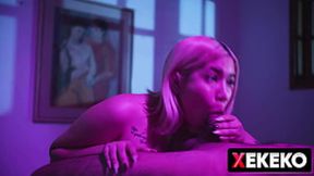 Vegan Latina with large breasts changed in her room; covertly photographed