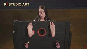 Lada - Bastinado and Tickling in Heavy Stocks (FULL HD MP4)