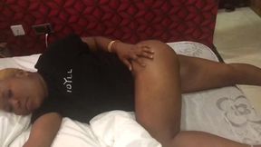 light skin ebony girl fucked in her room