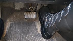 Quick Drive in Goth Boots