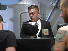 Tyler Rush Bank Manager horny And Edged To His Limit
