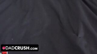 Curvy Skank Lets Her Stepdaddy Spread Her Pussy