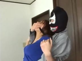 Bound in Tokyo, Brunette&#039;s stocking fetish BDSM gag scene