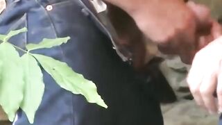 UNLEASH THE BEAST Charlie Shaye and Dick Axels EPIC Bareback Blowout in the Great Outdoors!