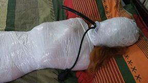 White Stretch Pear Gag White Shell