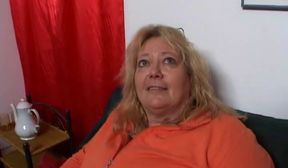 bbw granny at home