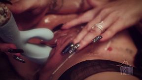 cumming by candlelight - luna luxxx