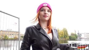 German Scout gets loud and rowdy with skinny redhead teen's anal&#x1F44C; debut, foxy Icegram's wild ride