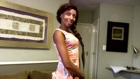 Sexy Amateur's First Time Interview Leads to Hardcore Bang-Cum-Fest