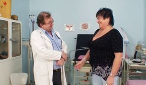 Tatana in Old Pussy Exam