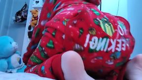 Baby Doll In Butt Flap Onesie For Easy Impregnation In Fertile teen 18+ Ap