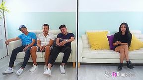 Horny Blind Date For Sole Vargas. A Single Cock Is Not Enough!