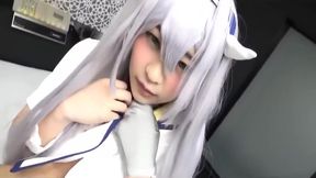 Slim Teen Reiya in POV Cosplay Fuck, Barely Legal.