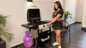 Hot Colombian Teases Handyman For A Hard, Rough Session - Danyel Mast, Lorena Doll