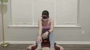 Sabrina Blue Toilet Humiliation (JOI)
