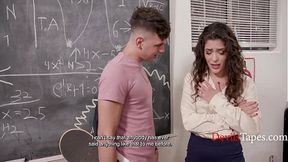 Teacher Allowing Student to Fuck Her Anally