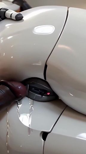 Stunning moment from &quot;BBC Fucks The Sex Robot Model 2 At Home And Cum Inside POV AI Porn&quot;