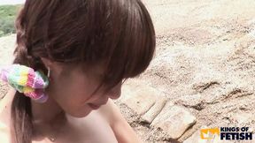 Chinese Beauty Enjoyed Anal&#x1F44C; Play and Come on Rocks