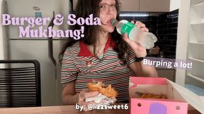 Burger and Soda Burping
