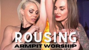 Rousing Armpit Worship - Helena Locke and Stella Sol Armpits Scent Worship Double Domme Goddess worship JOI Tease and Denial Breath Play Pit Worship Orgasm Denial Sensual Domination HDMP4